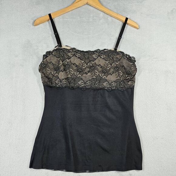 Soma Intimates Cami Womens XL Shapewear Lace Mesh Top Adjustable Straps Lingerie - Picture 11 of 14